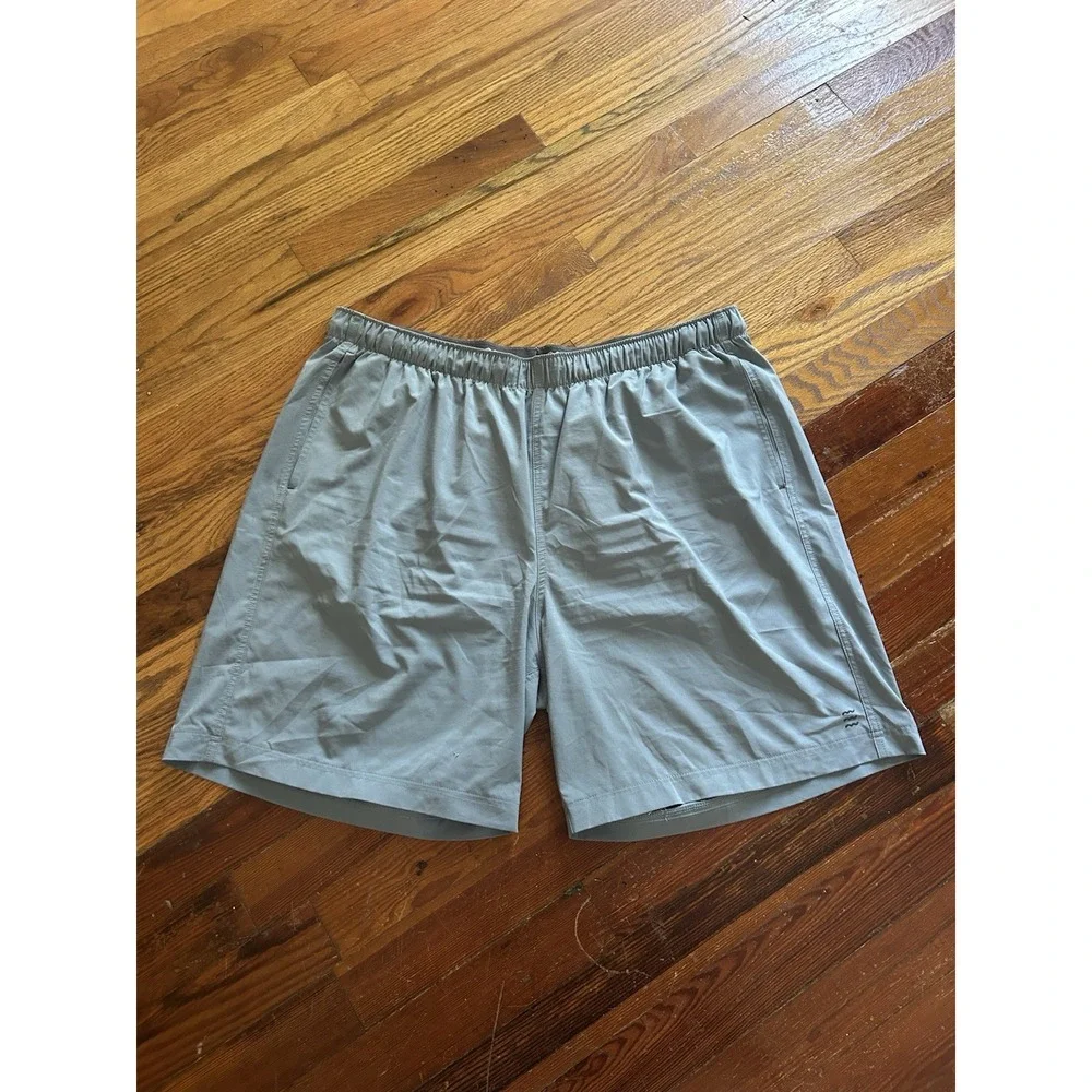 Free Fly Mens Breeze Performance Shorts Blue Size XXL Unlined Training Stretch